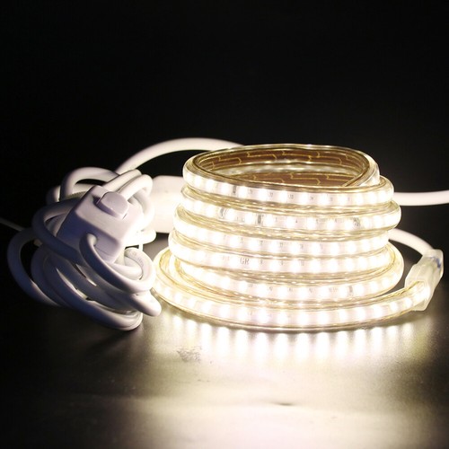AC 220V 240V 3014 LED Strip Lights Dimmable Flexible Rope Band Lights Remote - Picture 13 of 13