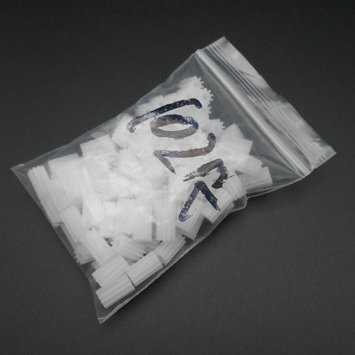 50Pcs 0.5Mod Plastic Spur Gear 10T 10 Teeth Bore Hole 2MM 1.95MM Length 10MM 102 - Afbeelding 11 van 13