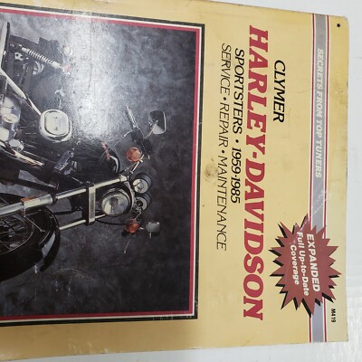 Clymer 1959-1985 Harley Davidson Sportster Manual | eBay