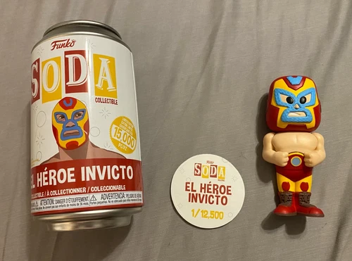 Funko SODA - Marvel Luchadors: El Héroe Invicto - 12,500 pcs iron man WOW heroe