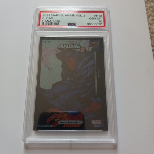 2023 Marvel Anime Volume 2 CLOAK Hanafuda #H10 PSA 10 GEM MINT - Picture 1 of 2