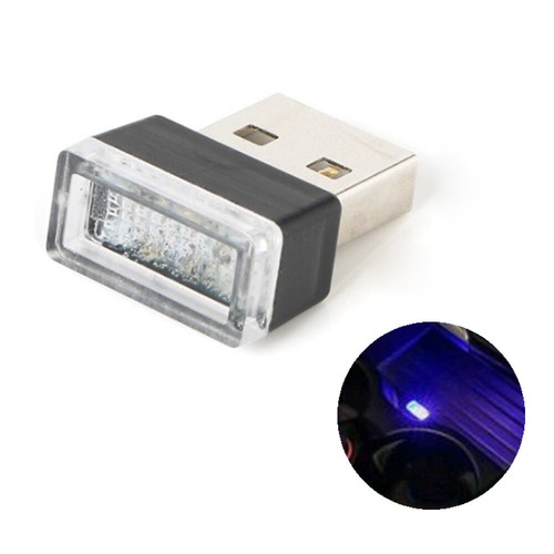 1x Mini USB LED Light Car Neon Atmosphere Ambient Bright Lamp Bulb Accessories - Picture 14 of 19