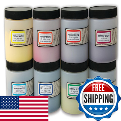 Jacquard Procion Cold Water Dye Powder 8-Oz. Bulk Jars For Tie-Dye Batik Ice