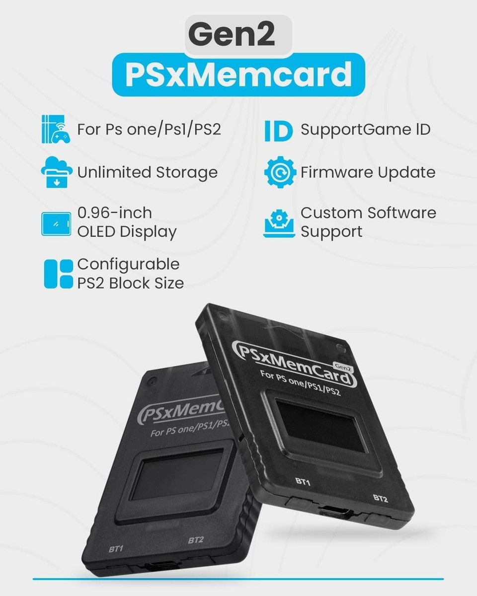 PSxMemCard 8GB MicroSD for PS2/PS1/PS One Console-=# | eBay