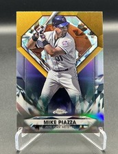 2022 Topps Chrome Update - Diamond Greats Mike Piazza #DGC-15 - New York Mets