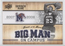 2009-10 Upper Deck Greats of the Game Big Man on Campus Derrick Rose #114 0w8