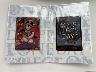PSL ONE PIECE DAY 2025 Loki Luffy Premium Card Collection Elbaf | eBay