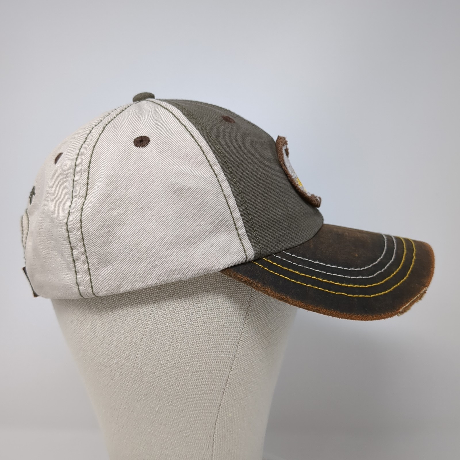 Simplot Strapback Baseball Cap Brown One Size Adj… - image 5