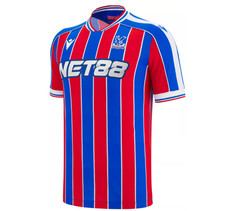 Macron Crystal Palace 2025 - 26 Authentic Home Jersey -Red/Royal Blue/White