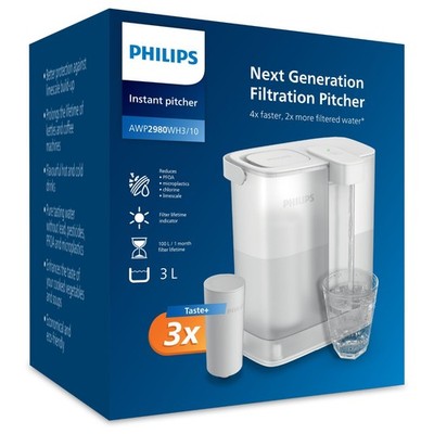 Philips Wasser Sofortfilter Krug (3L) - 2x Anticalc plz nur lesen 2 Filter