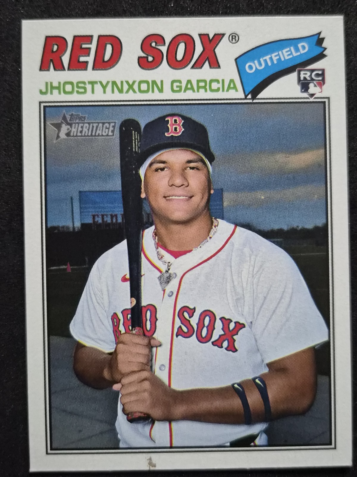 2026 Topps Heritage #112 Jhostynxon Garcia