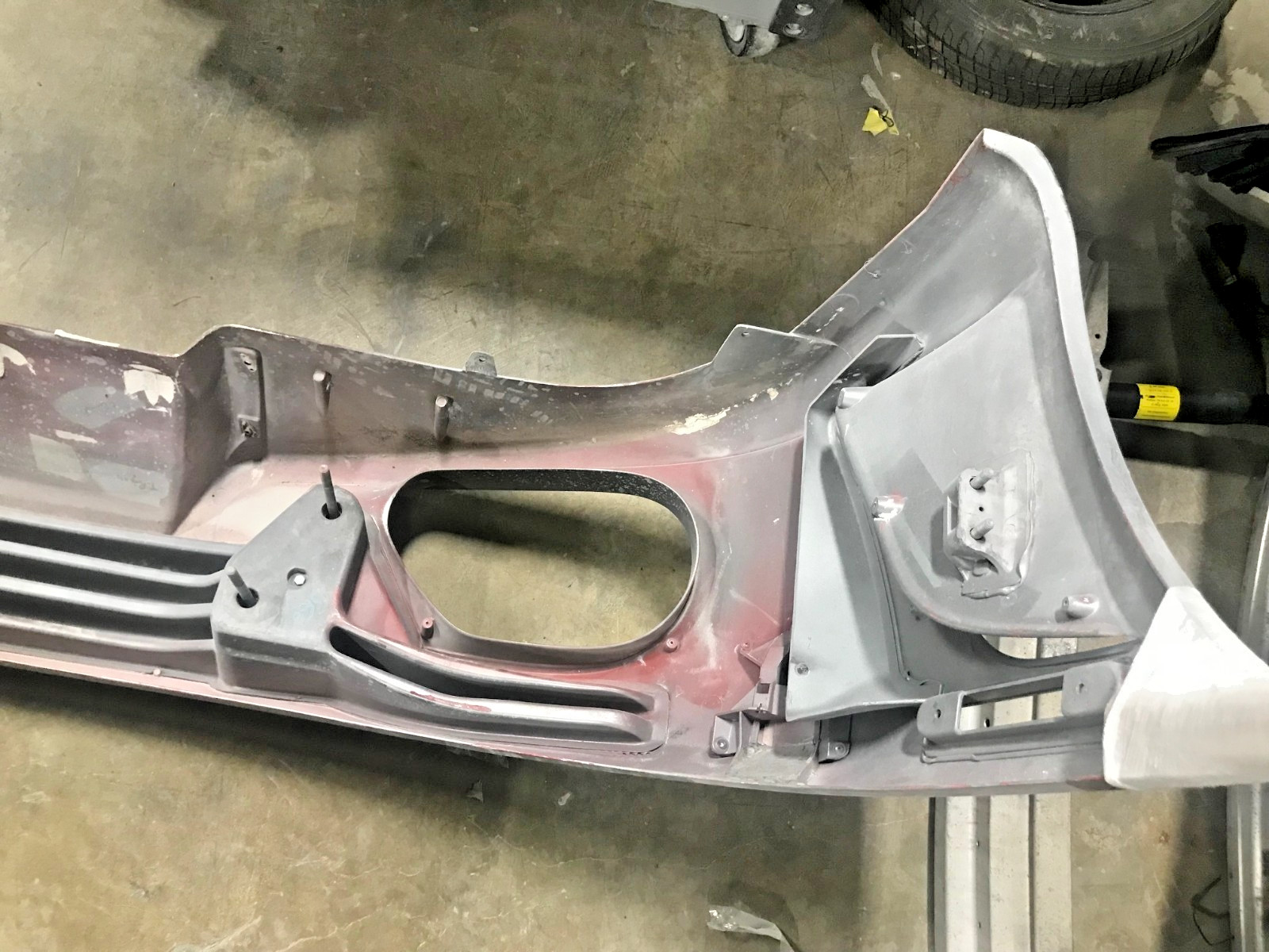 OEM Ferrari F430 Front Bumper Cover Fascia Gray Silver 83111210 Core