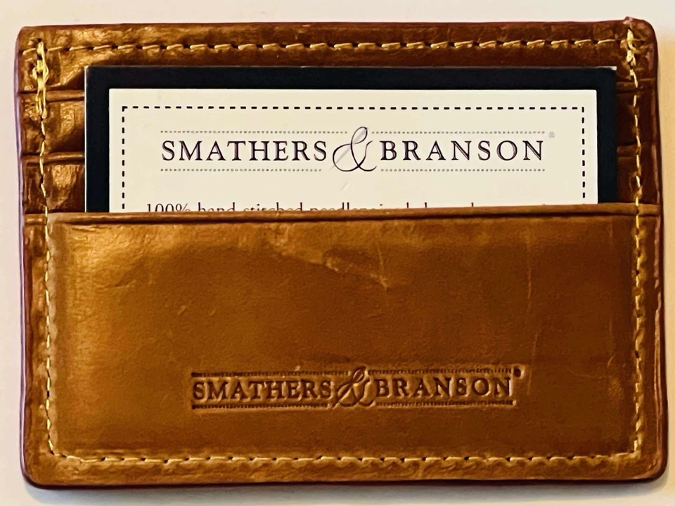 2025 PGA CHAMPIONSHIP QUAIL HOLLOW CLUB SMATHERS & BRANSON CARD WALLET SOLDOUT - Image 2 of 3