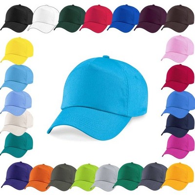 Beechfield Original 5 Panel Basecap Baseball Cap Schirm Mütze Kappe