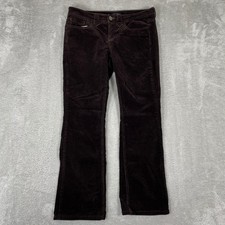 Tommy Hilfiger Corduroy Pants Womens Size 8 (32x30) Brown Bootcut Y2K Preppy