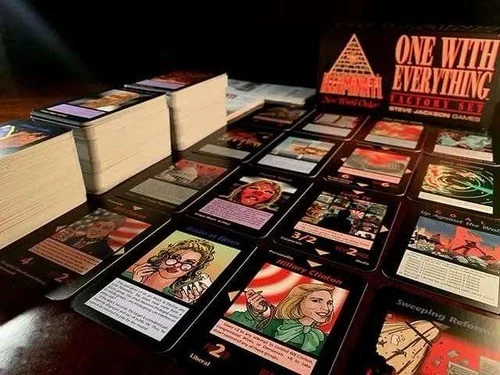 ILLUMINATI New World Order Set (English Edition) 450 Karten + 84 Karten 1995 - Bild 2 von 4