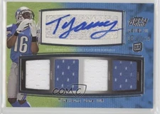 2011 Topps Prime Level VI Auto Relic /199 Titus Young #PVI-TY Rookie Auto RC