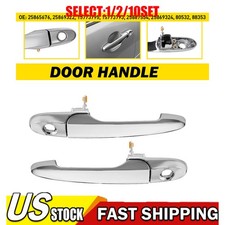 Exterior Door Handle Driver Passenger Front For Chevy Cobalt 05-10 Chrome 110x