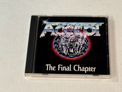 ACCEPT - The Final Chapter - Double Album CD 1998 2 CD Set BMG