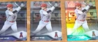 New ListingTopps Bowman Platinum Shohei Ohtani Batting Moment 3 Cards Angels 2021
