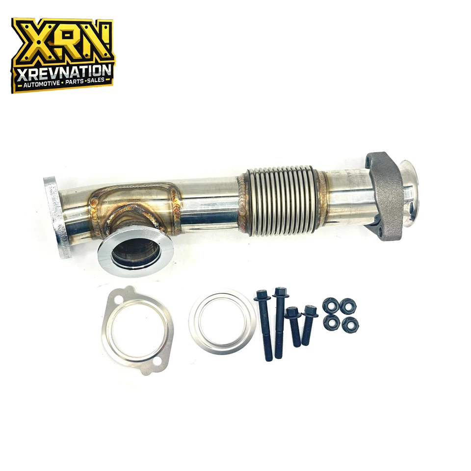 Passenger Side Up Pipe for 2004–2007 Ford 6.0L Powerstroke Diesel HD Upgrade - Imagem 2 de 3