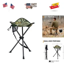 Portable Folding Camping Stool - Lightweight Tripod Seat for Outdoor Adventures