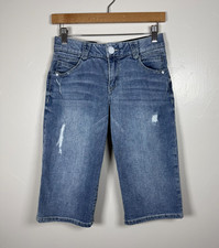 Democracy Ab Solution Jean Shorts Size 4 Stretch