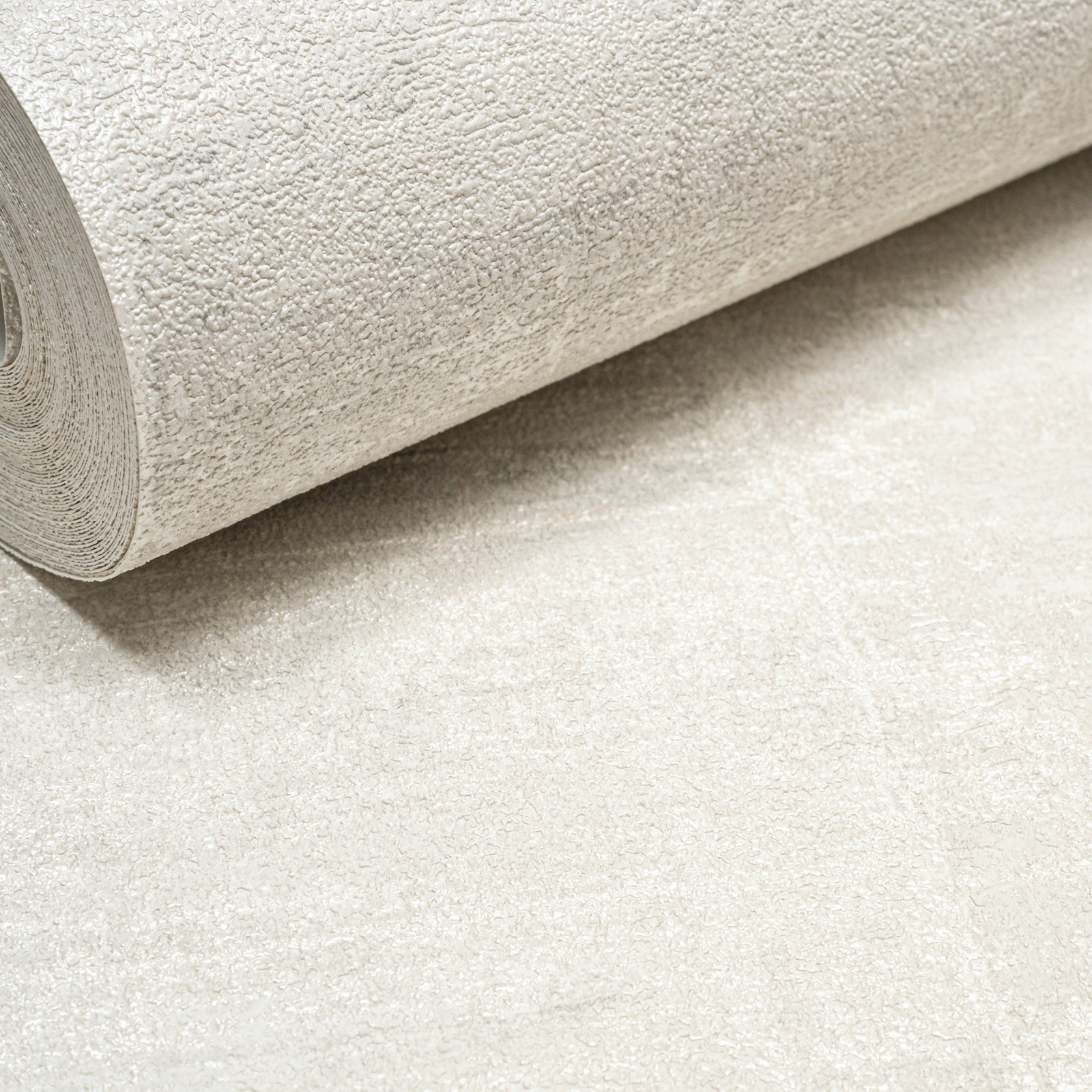 Stripe Cream Beige Wallpaper Grey Textured Shimmer Effect Paste Wall Free Match