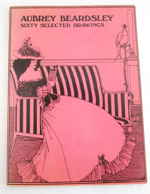 Aubrey Beardsley Sixty Selected Drawings Decadent Fantasy Black White