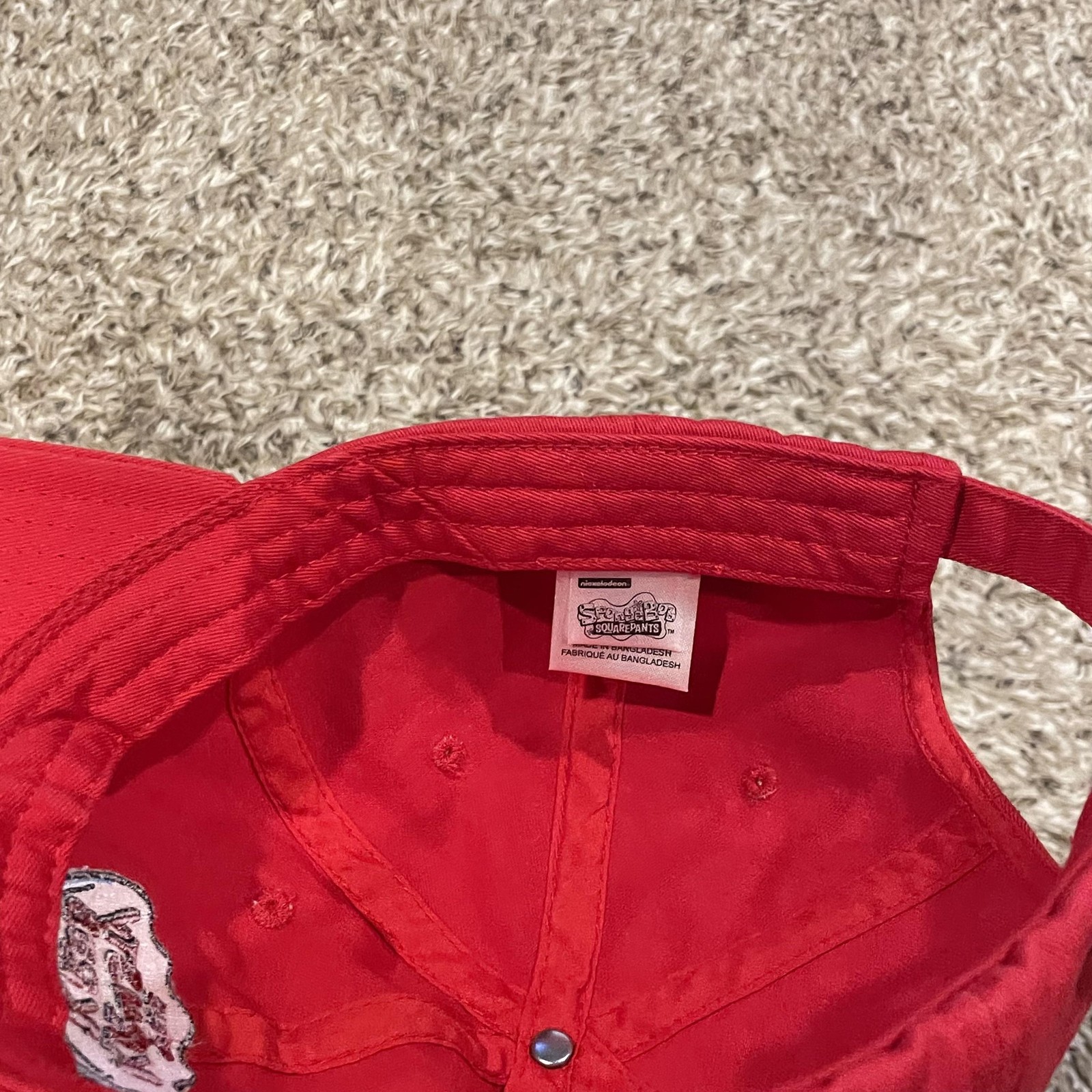 SpongeBob SquarePants Krusty Krab Hat Strap Back … - image 11