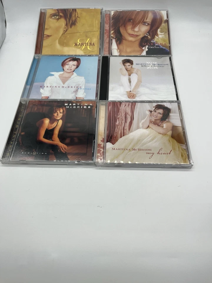 Martin McBride CDs Lot Of 6 Timeless Emotion White Christmas — 第 2/4 张图片