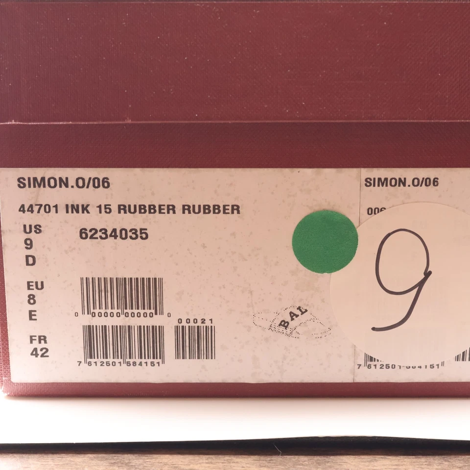 Bally Gavino Galaxy Zapatilla Baja Rojo Cuero y Gamuza Acento Amarillo Fluo EE. UU. 8 Foto 2 de 4