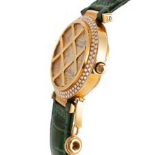 Cartier Pasha 38MM 2401 18K Yellow Gold Diamond Bezel Dial Automatic Watch 5
