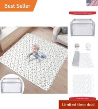 Portable 50''x50'' Foldable Baby Crawling Mat - Comfort Safety Combined