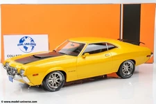 Ixo - 1:18 Ford Gran Torino Sport 1972 Yellow Metallic - Diecast Model