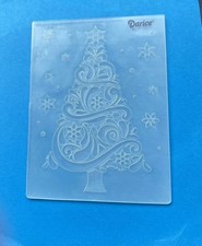 Darice CHRISTMAS TREE Embossing Folder. Holiday