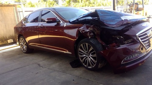 Driver Side View Mirror Power Sedan Fits 15-16 GENESIS 2413199 - Picture 11 of 12