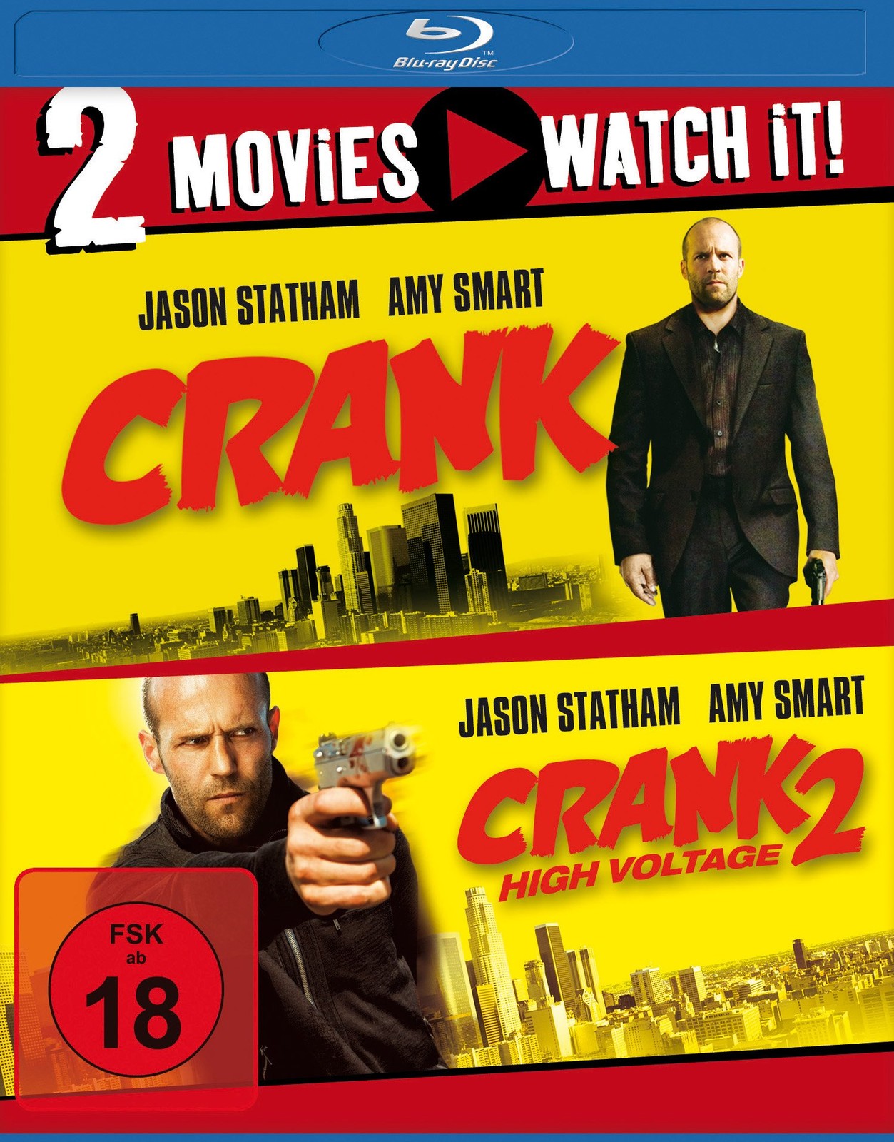 Crank 1&2 (Blu-ray) Statham, Jason