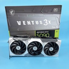 MSI RTX 5090 Ventus 3X OC GPU No Core  VRAM for parts  With PCB and Box 