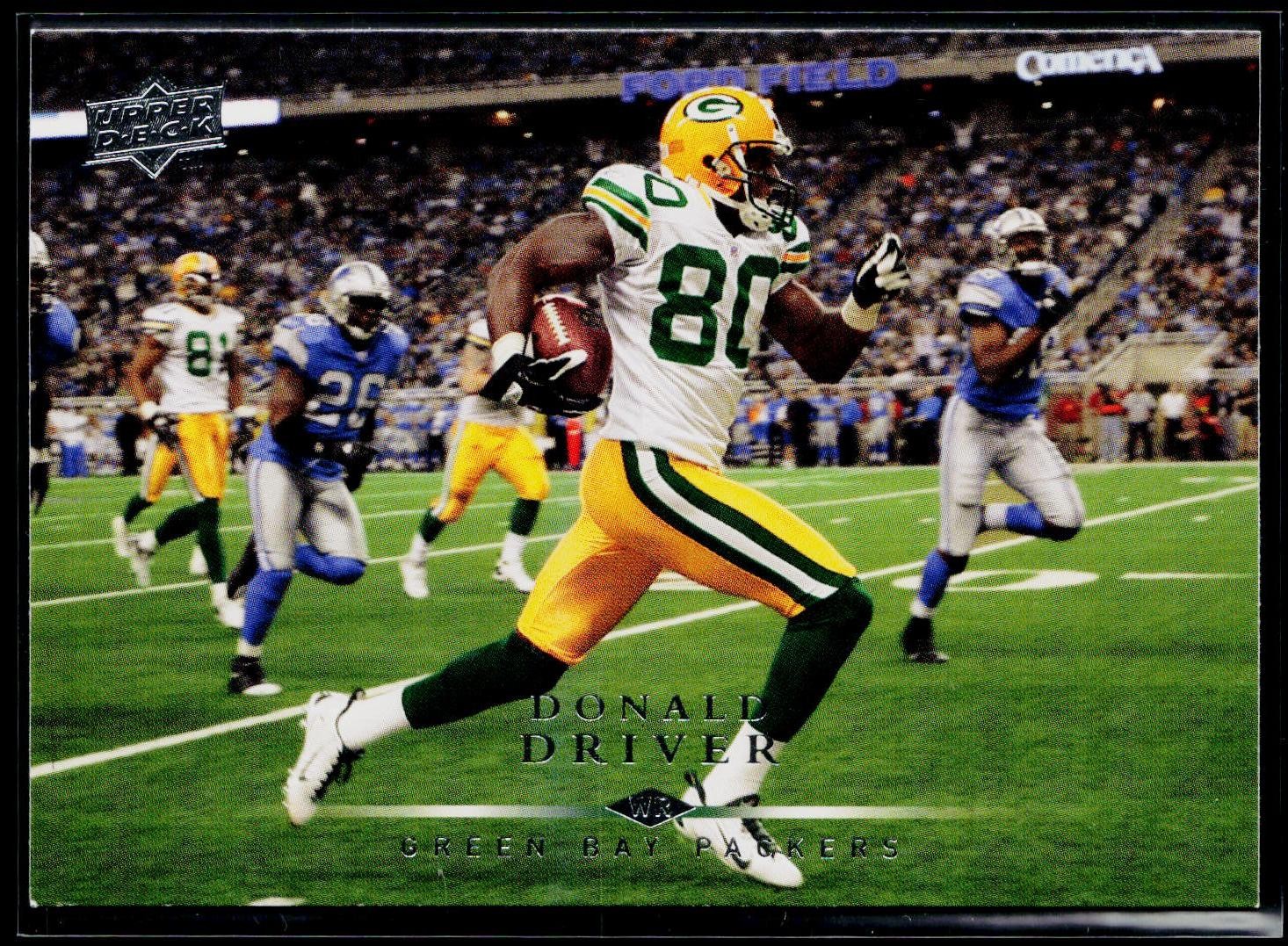 Donald Driver 2008 Upper Deck #71 Green Bay Packers