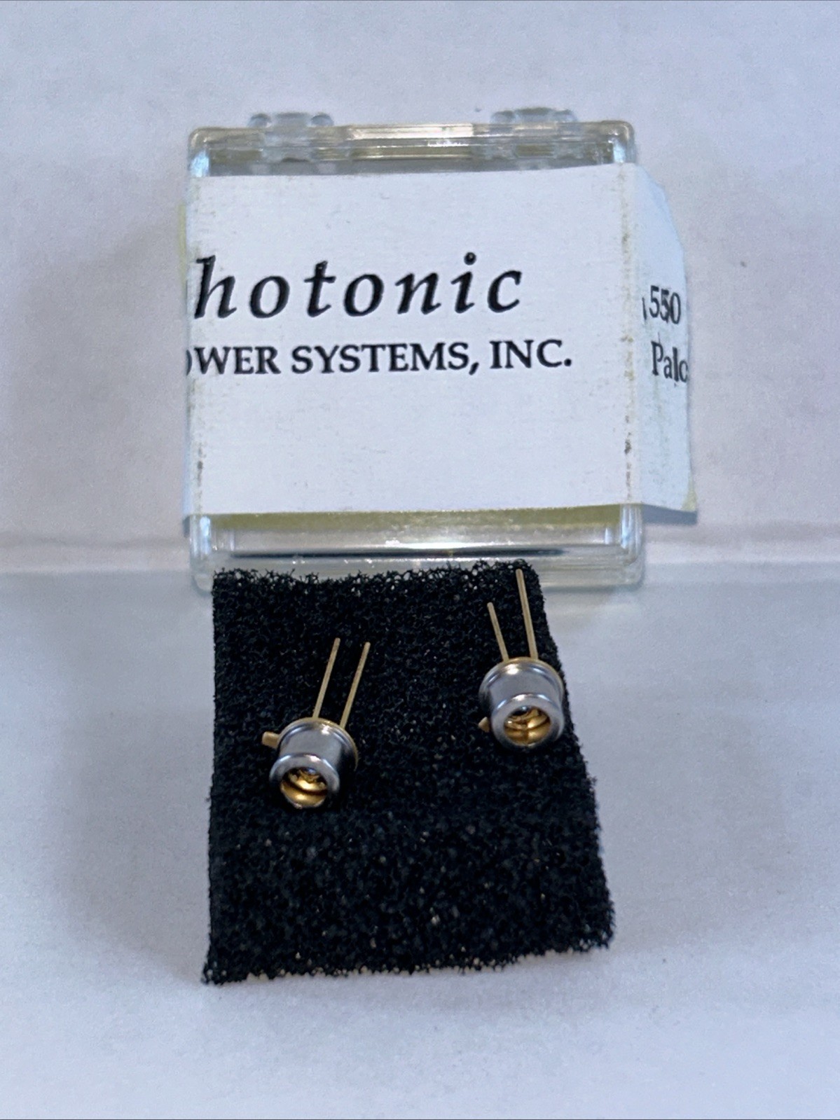 Vintage Photonic Power System Inc Photodiode Detector Sensors Read Description