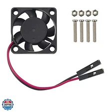Raspberry Pi Fan 30x30x7mm, Raspberry Pi Cooling Fan Brushless 3.3V 5V DC Qui...
