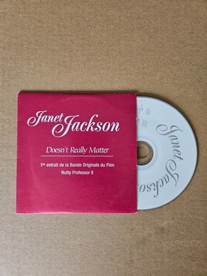 CD Single: Janet Jackson Doesn't really matter - PROMO