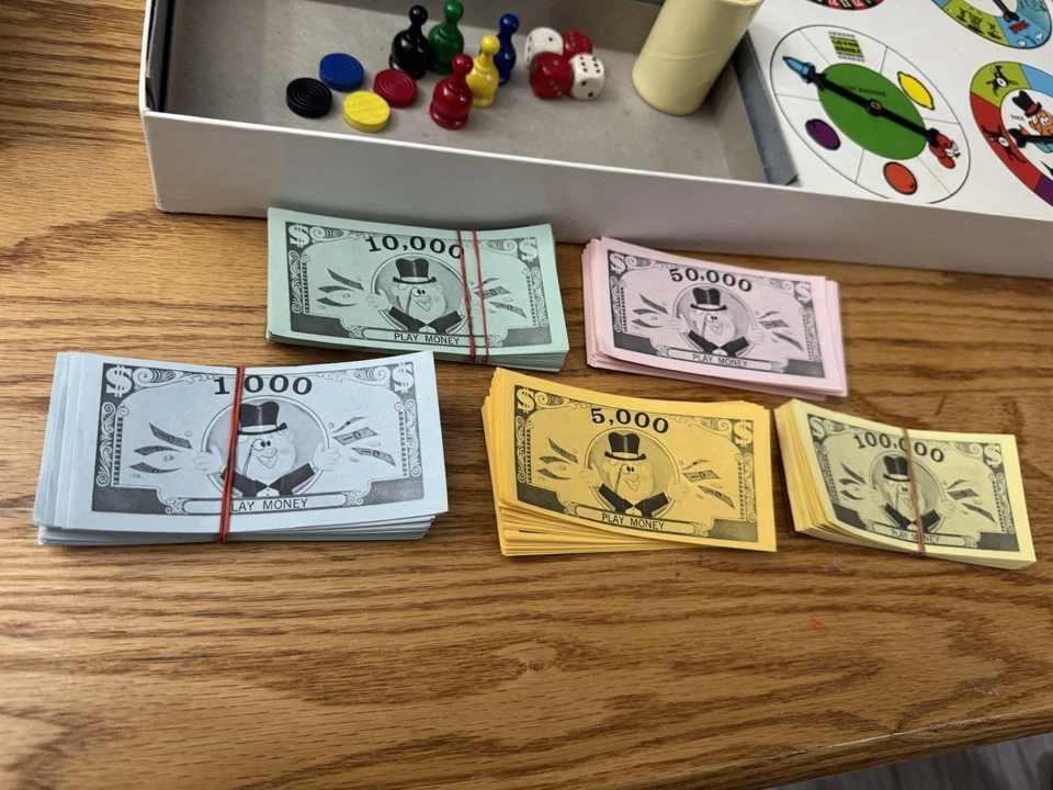 Vintage Go For Broke Board Game Selchow & Righter 1965 No. 58 - Image 4 of 4