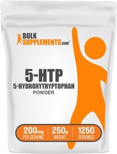 BulkSupplements 5-HTP Powder - 200mg 5-Hydroxytryptophan Supplement