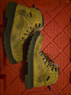 Brahma Women's 6'' High Steel Toe Work Boots Lady's Size 8