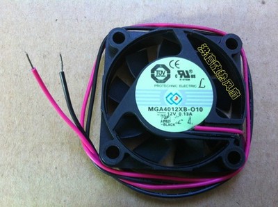 40*40*10MM MGA4012XB-O10 DC12V 0.13A 2-wire/double   *bn