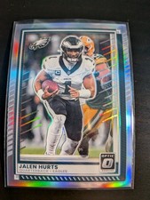 2025 Donruss Optic Football Prizm Silver Jalen Hurts #14 Eagles