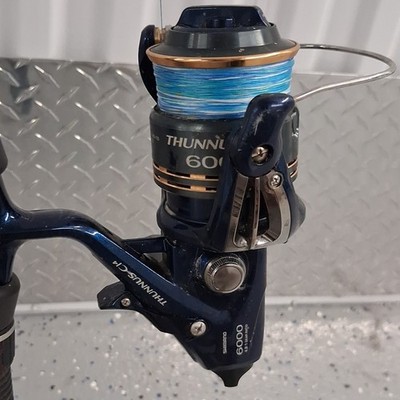 Thunis 6000 Spinning REAL with Shimpug Rod Reel Fishing Tackle