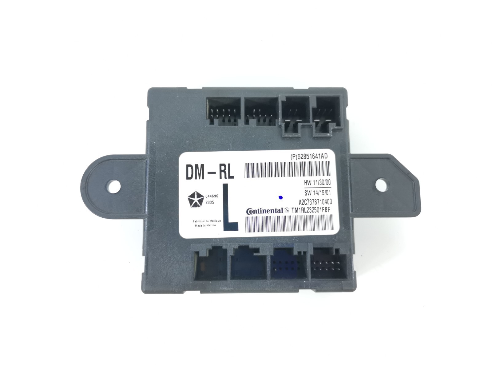 Maserati Ghibli 3.0 2016  Rear Left Door Control Module 52851641AD OEM
